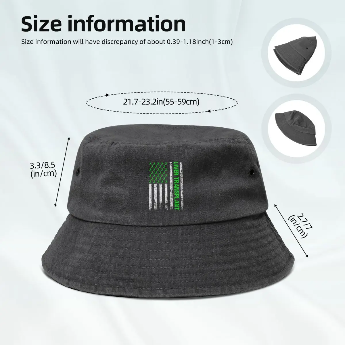 LiverTransplant Bucket Hat New Hat Mountaineering Hats For Women Men's