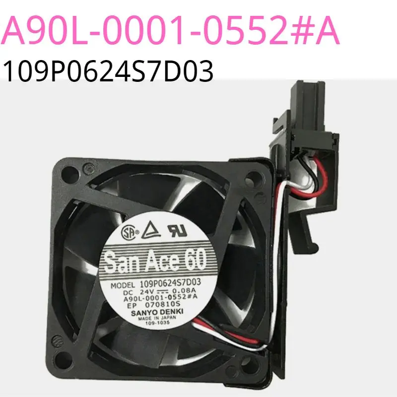 Brand new A90L-0001-0552#A 109P0624S7D03 9WF0624H7D05A size 60 * 60 * 15mm Fanuc fan with bracket