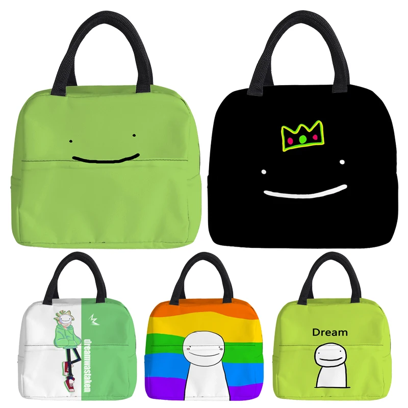 

Dream Merch Bag Insulated Thermal Portable Bags Dreamwastake Women Children School Trip Lunch Picnic Dinner Cooler Food Handbags