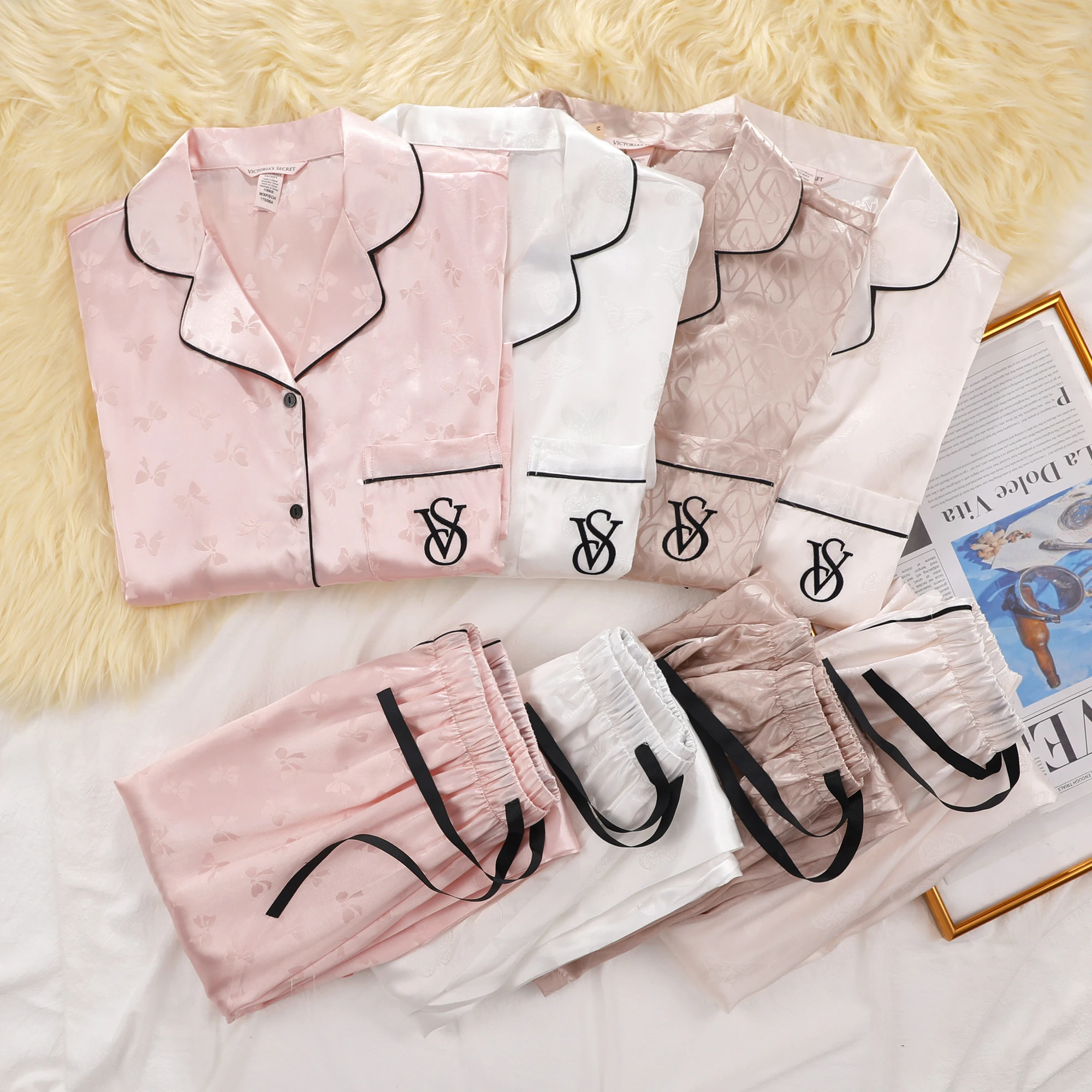 Peter alexander silk pyjamas-AliExpress
