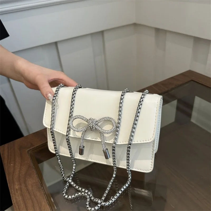 

High End Leather Ladies Handbag Classic Designer Paris Elegant Fashionable Women Messenger Bag Casual Simple Bag