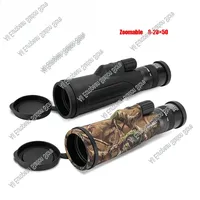 WG11 Zoom Monocular Telescope Camera 8-20x50 High Quality Zoomable Monocular Waterproof Hunting Monoculars For Animals Watching