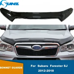 Bonnet Guards For Subaru Forester SJ 2012 2013 2014 2015 2016 2017 2018 Bonnet Hood Bug Guard Stone Chip Cover Scoop Protector