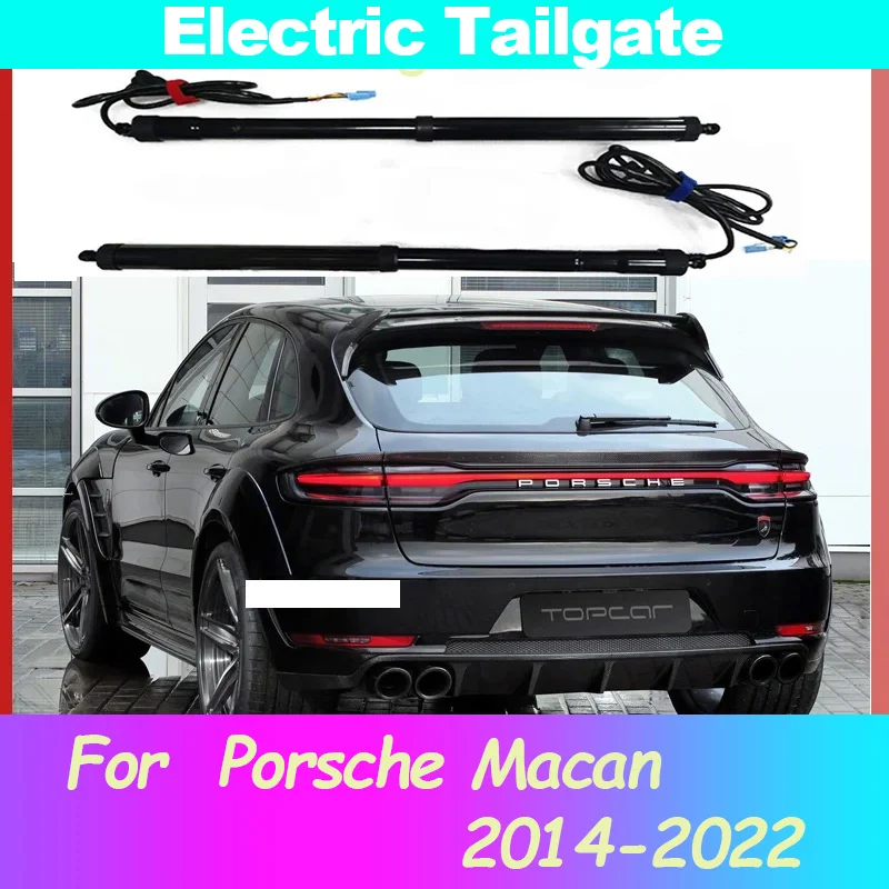 Control eléctrico de portón trasero para Porsche Macan, Motor eléctrico para apertura de maletero, 2014-2022