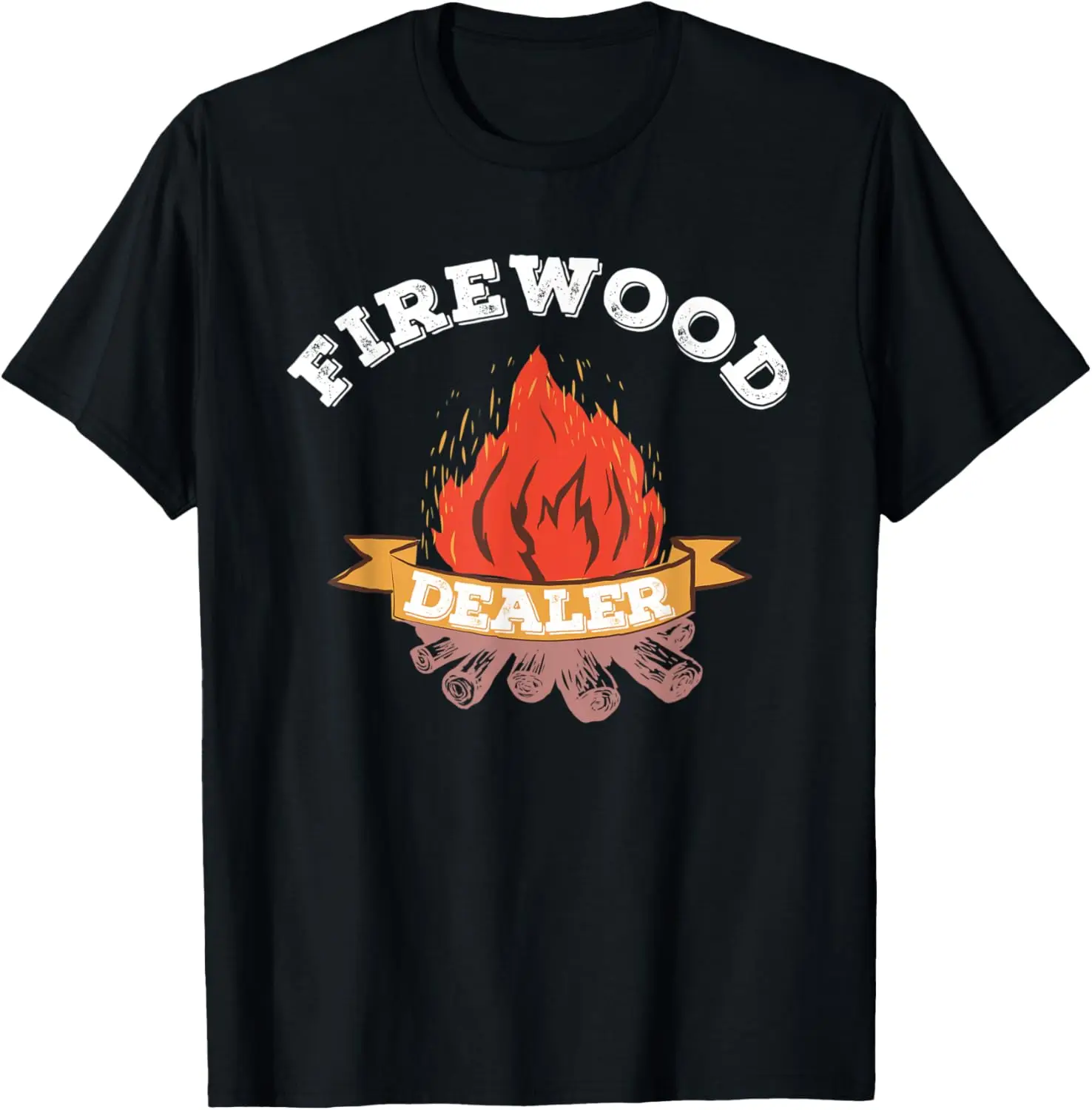 Forest Work Firewood Dealer Wood Seller Lumberjack T-Shirt