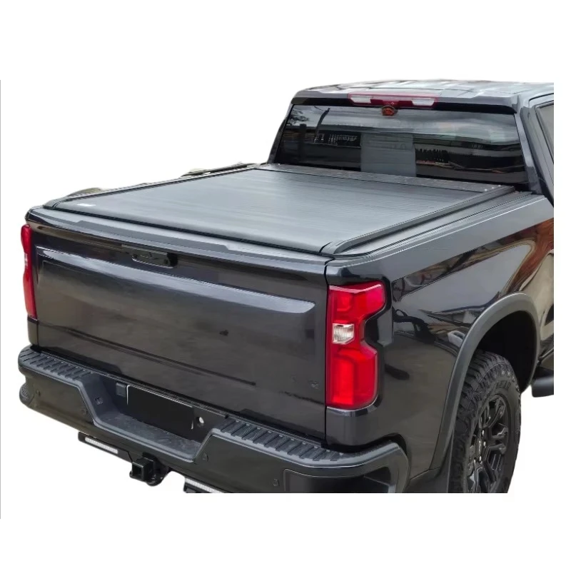 

Electric Retractable Hard Tonneau Cover for Remote Slide-Away Roll up Truck Bed Cover Model Ranger