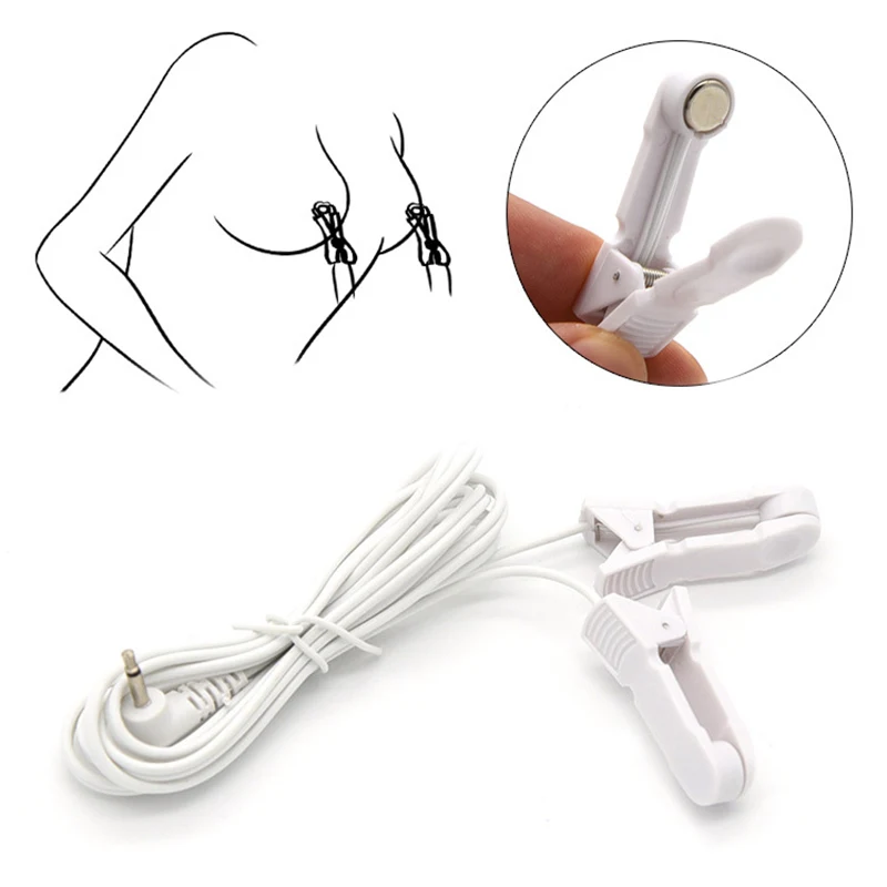 Electric Shock SM Toys Electro Urethral Catheter Stimulate Nipple Clip Pulse Kit Anal Vibrator Adult Sex Toys For Women Men