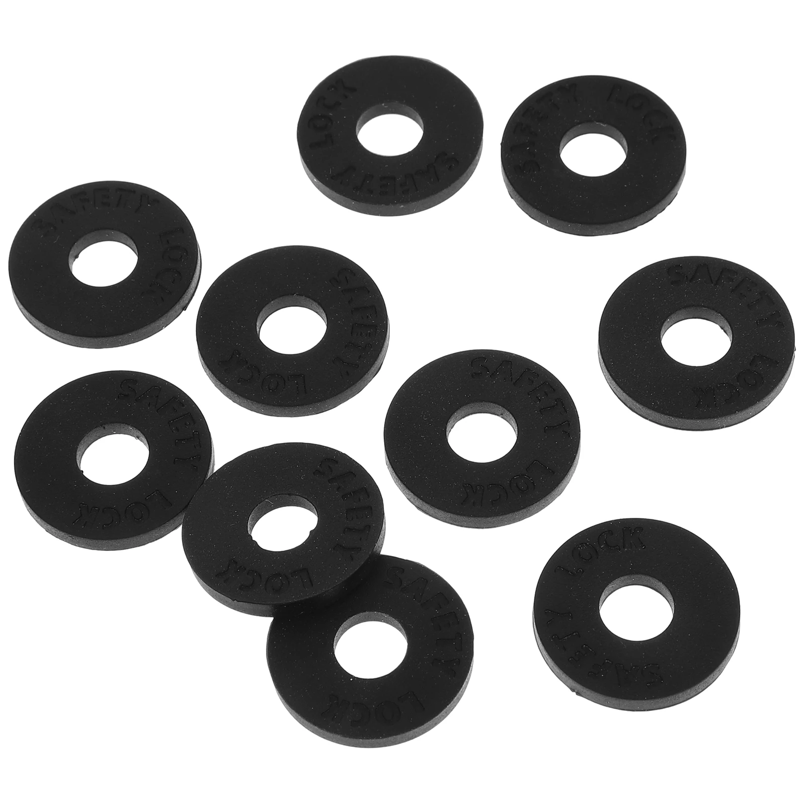 

10pcs Pads Non-Slip Silicone Protector Bass Replacement Pads Anti-Skid Strap Accessories Guitar Strap Parts Easy Carry Practical