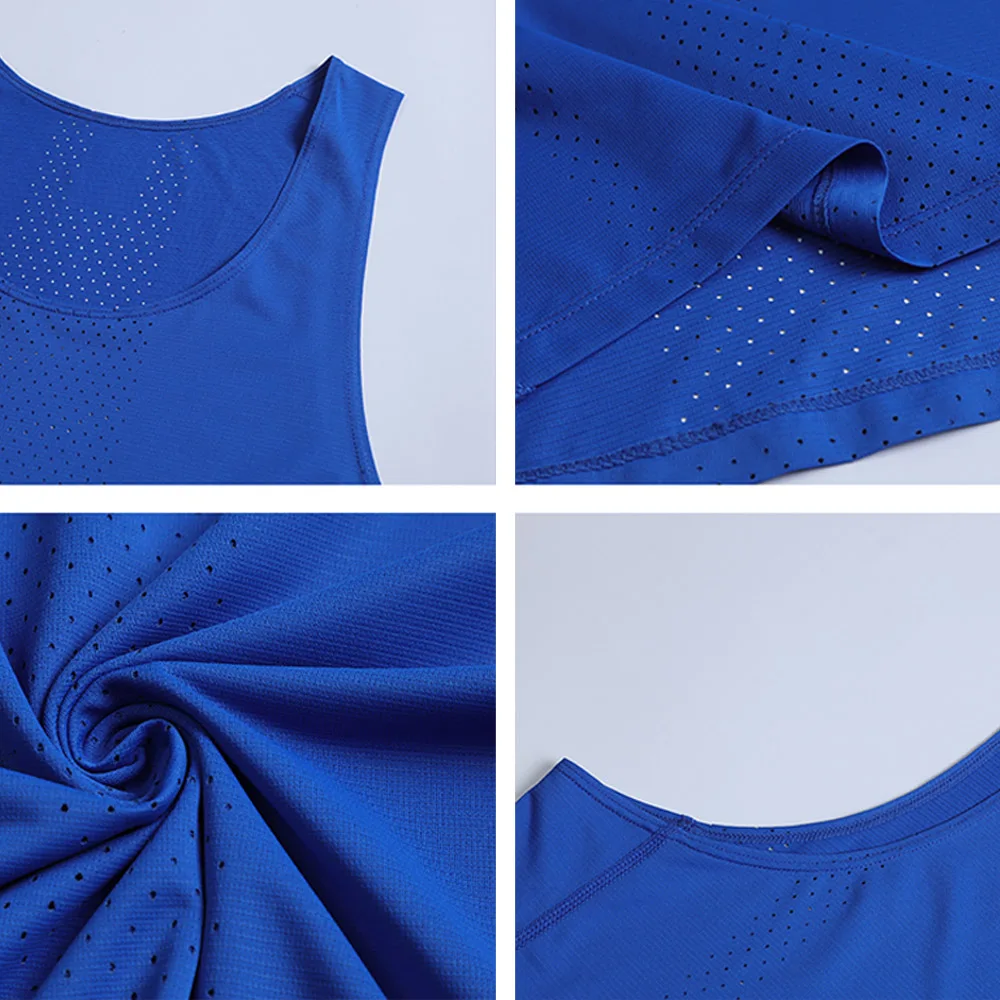 남성 런 조끼 육상 탱크 탑 스피드 피트니스 러닝 셔츠 민소매 싱글