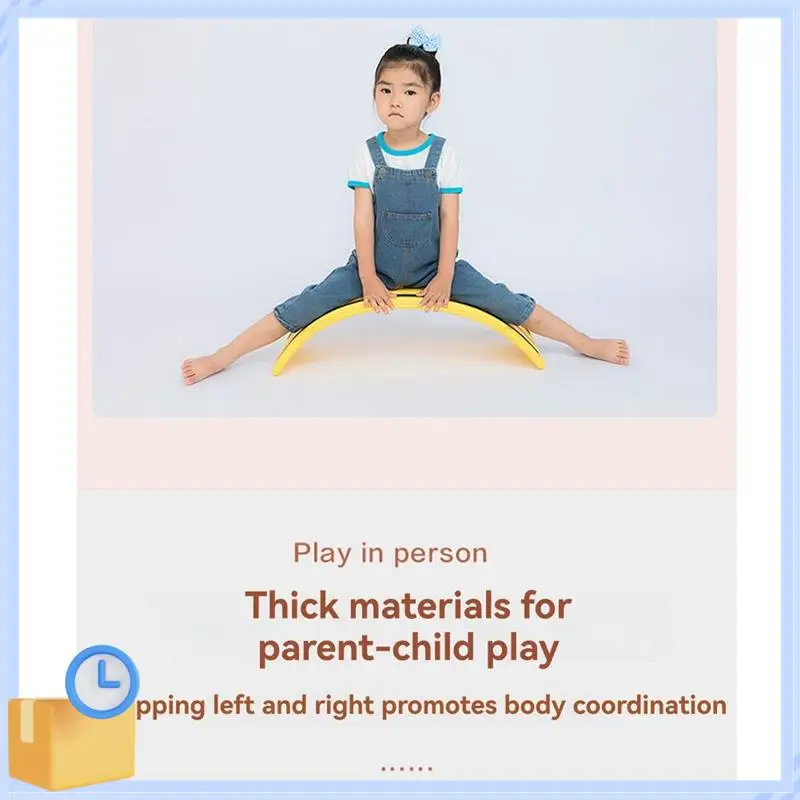 

ABTK-Children's Balance Board Indoor Smart Board Sensory Training Equipment Household Bend Yoga Board Seesaw