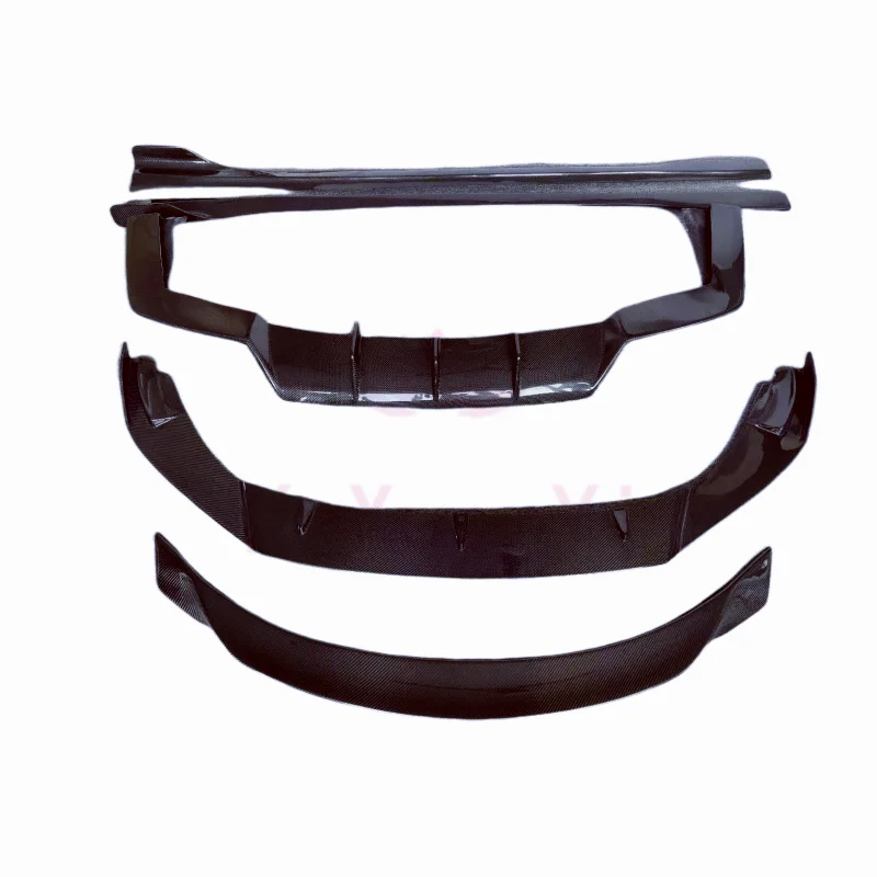 

Used for the 18-20 Year Maserati Ghibli Body Kit Carbon Fiber Front Lip Diffuser Side Skirt Spoiler Separator Body Kit