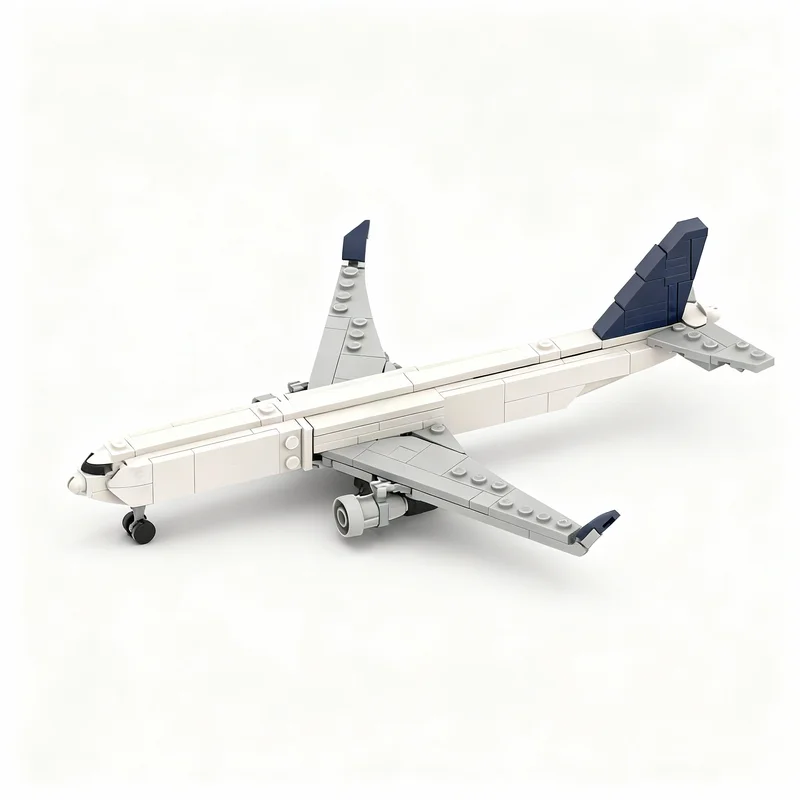 217-teiliges MOC BOEING 777 300 1:1 Maßstab Creator Expert Modellbausatz Konstruktionsspielzeug Weihnachtsgeschenke DIY Kreative Idee Bausteine