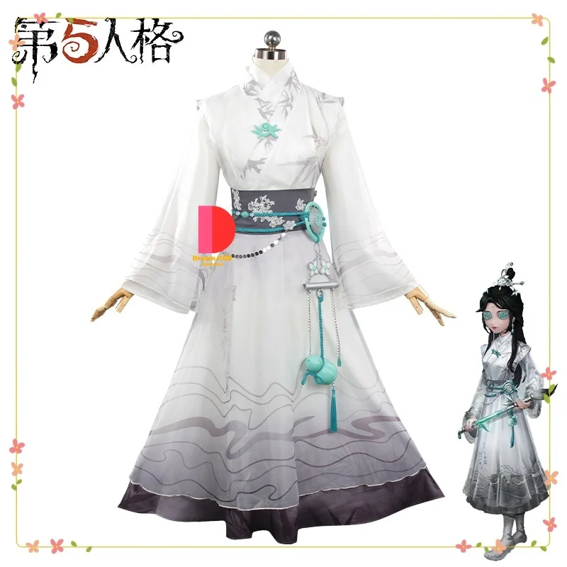 

Identity V Ink Rhyme Series Merchandise: Heartbeat Garden Party Antiquarian Xiao Yao Cosplay Costume Anime-style Games
