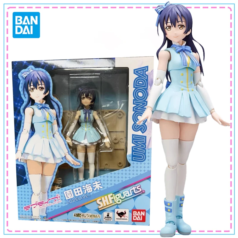 

Bandai S.H.Figuarts Sonoda Umi LoveLive Anime Action Figure Collectible Joint Mobility Model Toys Ornament Gift Children KidGirl