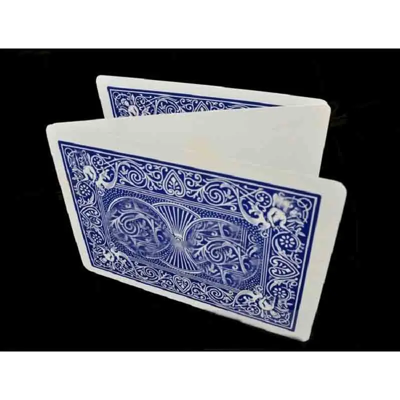 8 Pcs Magic Cards Special Gaff Cards Magic Tricks Red/Blue, Double Face/Back/Blank, Face/Blank For Magician Props