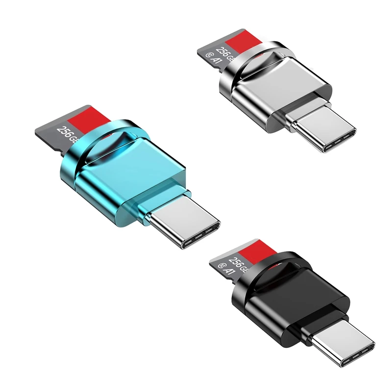 Micro-SD Card Reader Adapter, USB Type C To Micro-SD/TF Card Reader Micro-SD Card Adapter For HUAWEI Type-C