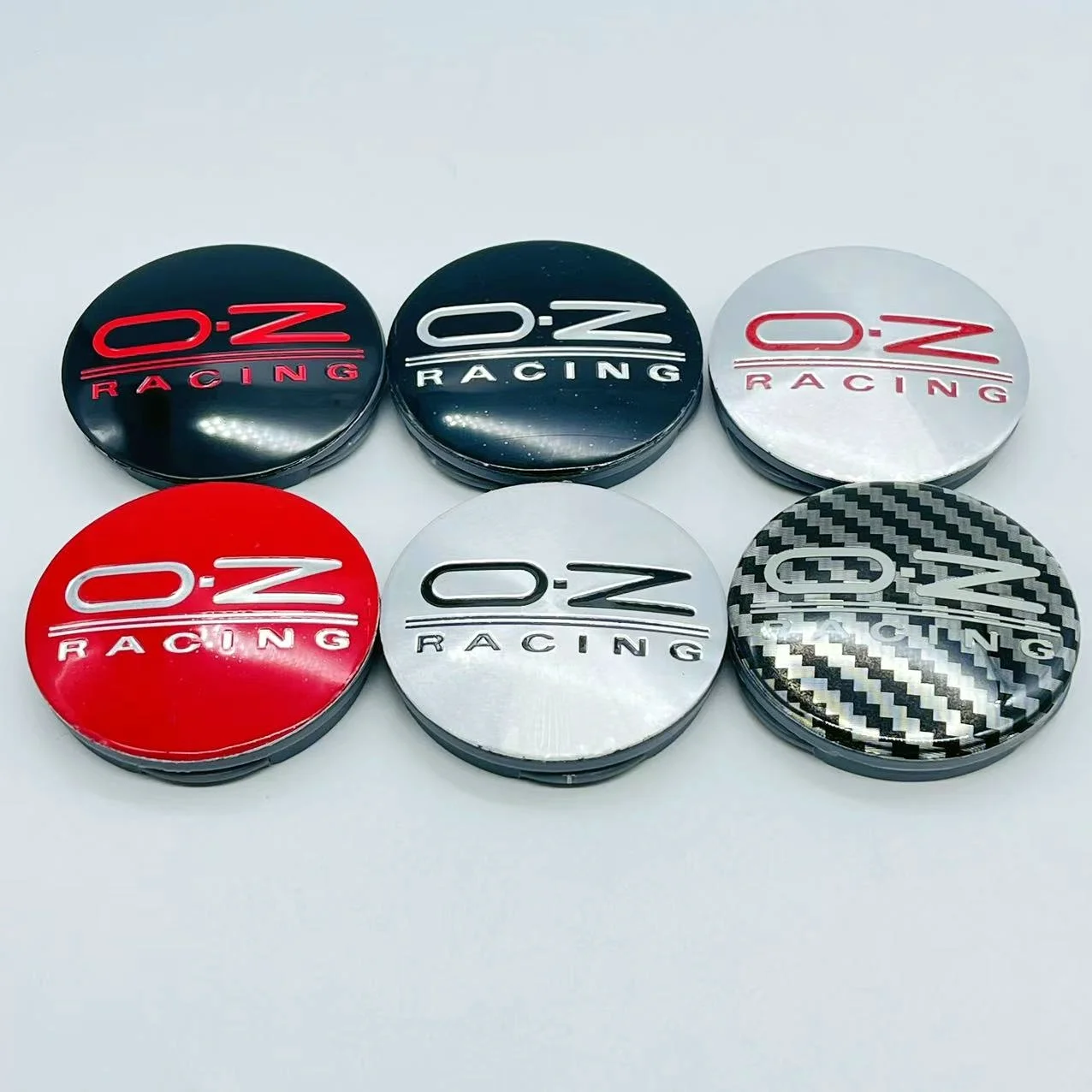 

4pcs 55mm Gray Car Wheel Center Hub Caps For OZ Racing M582 O.Z Alloy Auto Wheel Rim Center Hub Cap Cover