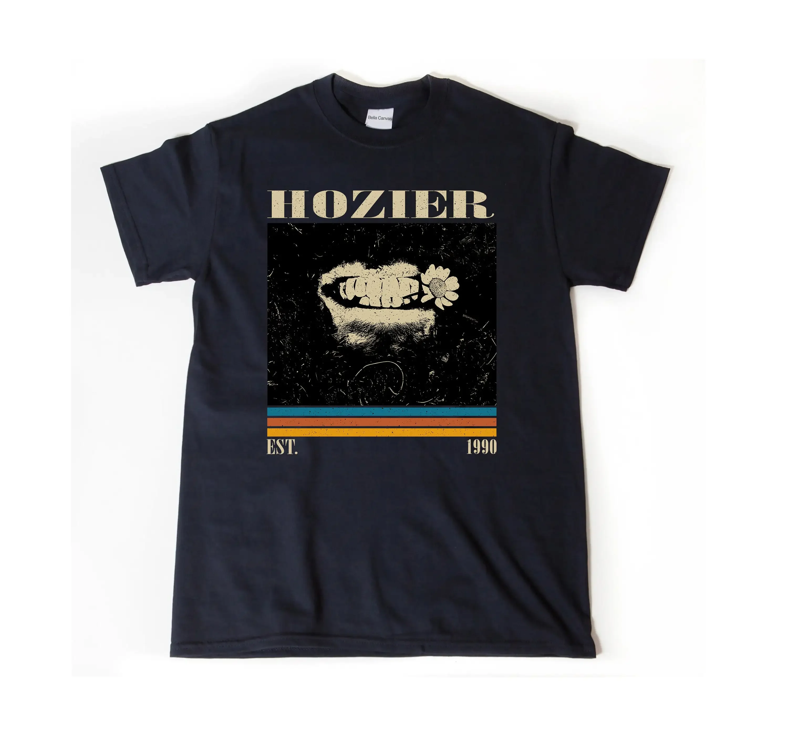 Hozier T Shirt Album Music Cover Vintage Retro Midcentury