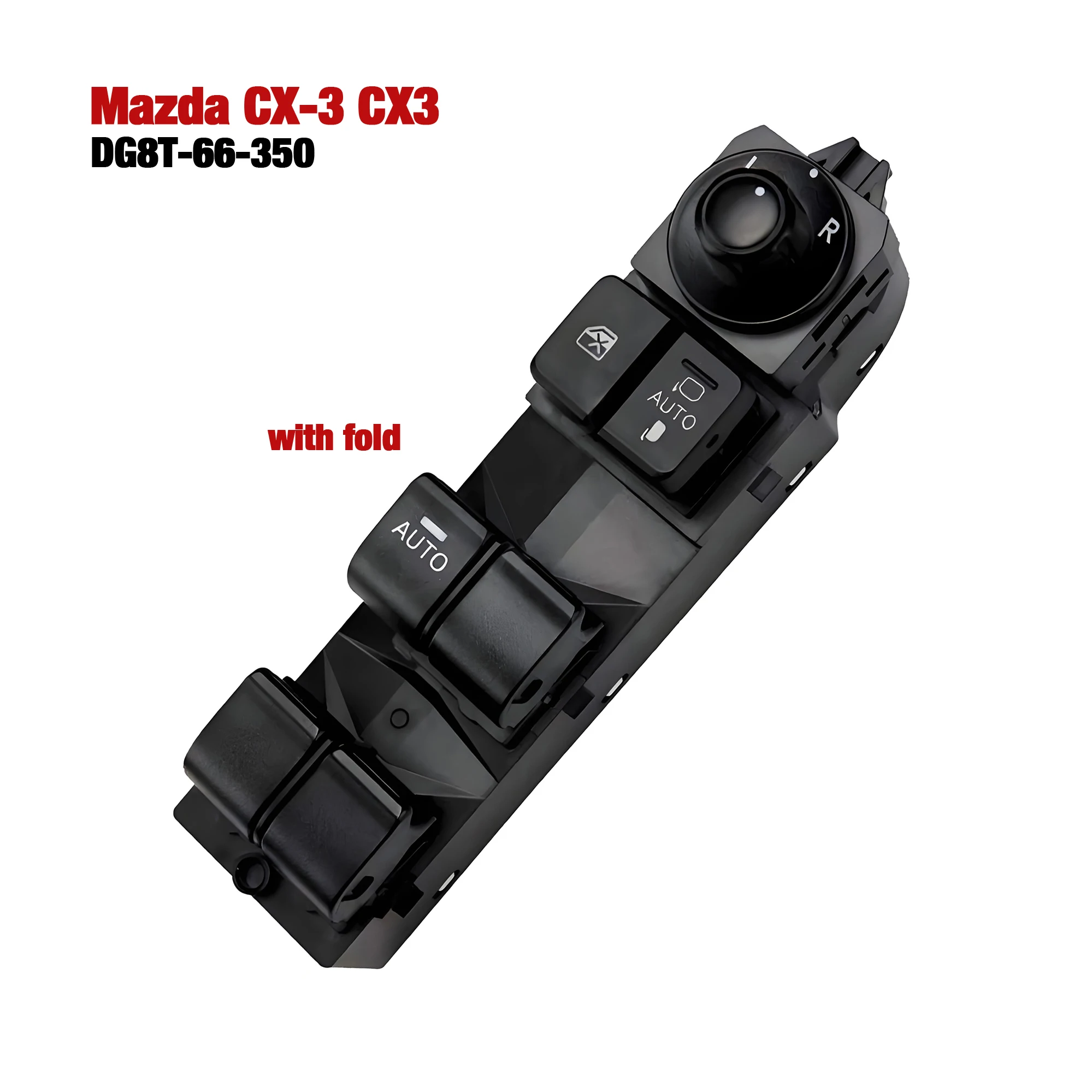 DG8T-66-350 DG8T66350 For Mazda CX-3 CX3 2018-2025,Front Left Driver Electric Power Master Window Switch Lifter Control Button