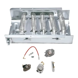 Dryer Heating Part Set With Thermostats and Fuses Quick Clothing Drying Machine Accessories Thermostat Replacement Part