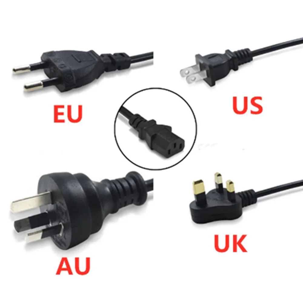 EU Plug AC 100-240V To DC 12V 7A Power Supply Adapter Cord For LED Strip light / With Connector