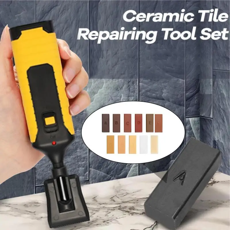 Laminate Floor Repair Kit Furniture Scratch Fix Wax System Mending Tool Floor Worktop Sturdy Casing Chips Scratches Mending Tool