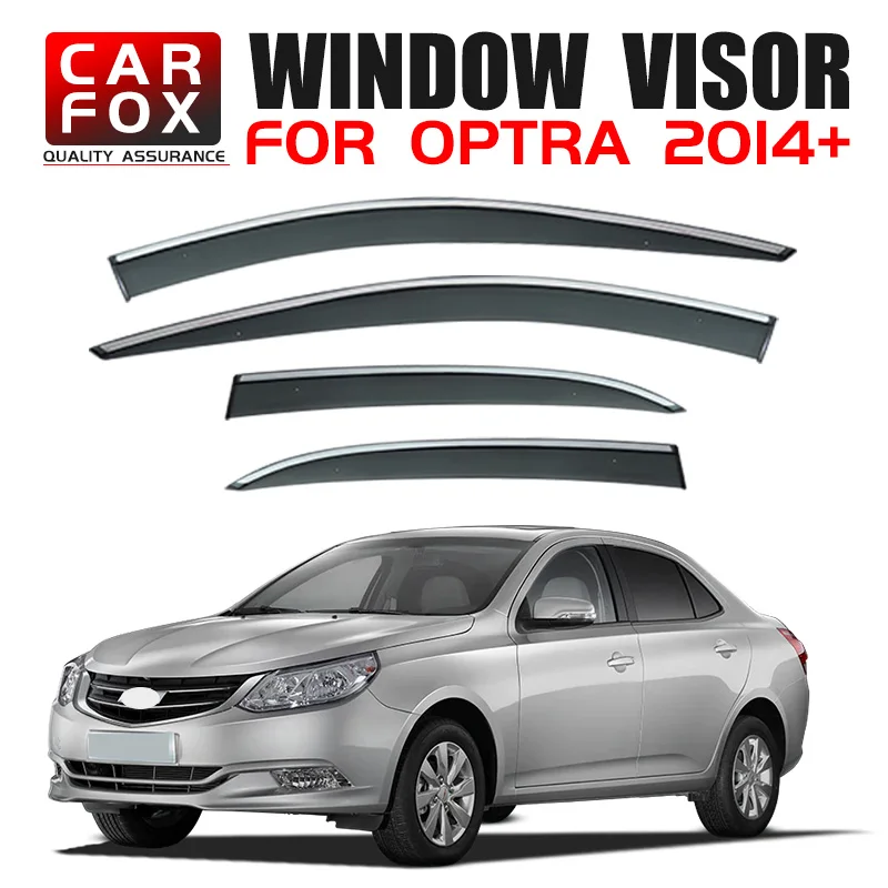 

For Chevrolet Optra 2004-2023 Plastic Window Visor Vent Shades Sun Rain Deflector Guard For Chevrolet Optra 2004-2023