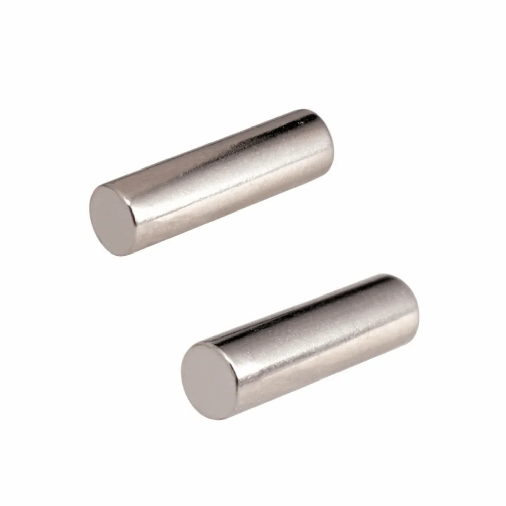 24PCS Durable 15mm/0.59in, 18mm/0.71in Guitar Pickup Magnet Metal Silver Magnet Slug Rods Guitar Accessories For Electric Guitar