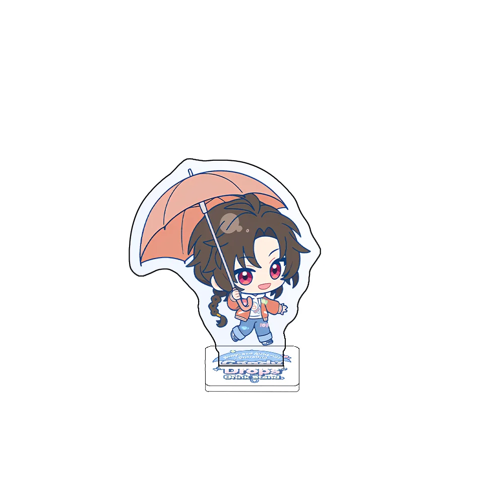 Anime Bungo Stray Dogs 10cm Acrylic Stand Keychain Q Version Umbrella Tabletop Ornament Room Decor Chibi Figure Cute Gift - view 3