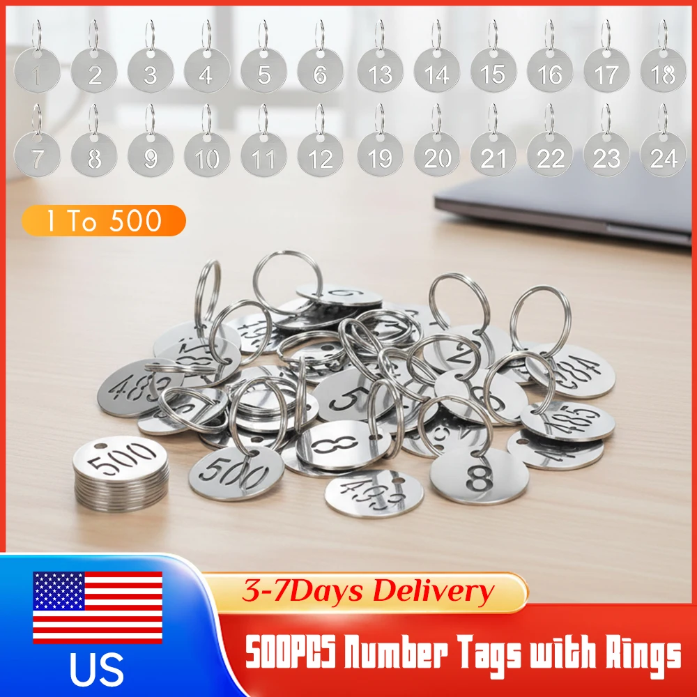 25Mm Numbered Id Ta…