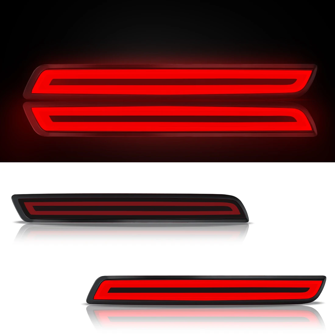 Rear Bumper Light For Chevrolet Malibu 2013 2014 2015 Brake Light Turn Signal Lamp Driving Warning Light Car Accessories 12V