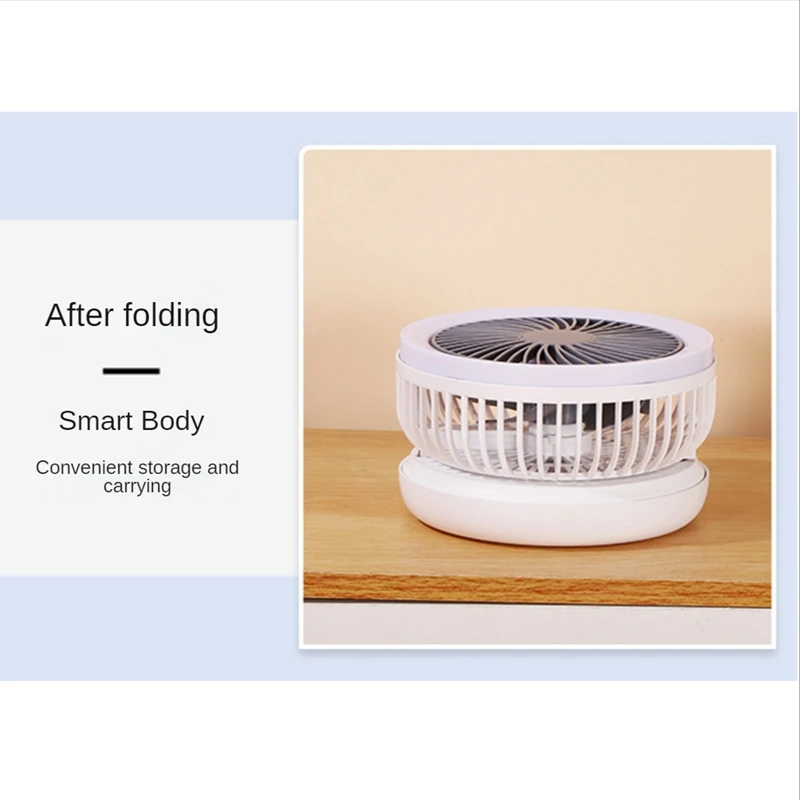 ABRW-Portable Neck Fan USB Rechargeable Bladeless Fans Electric Fan Silent Neckband Wearable Cooling Fans