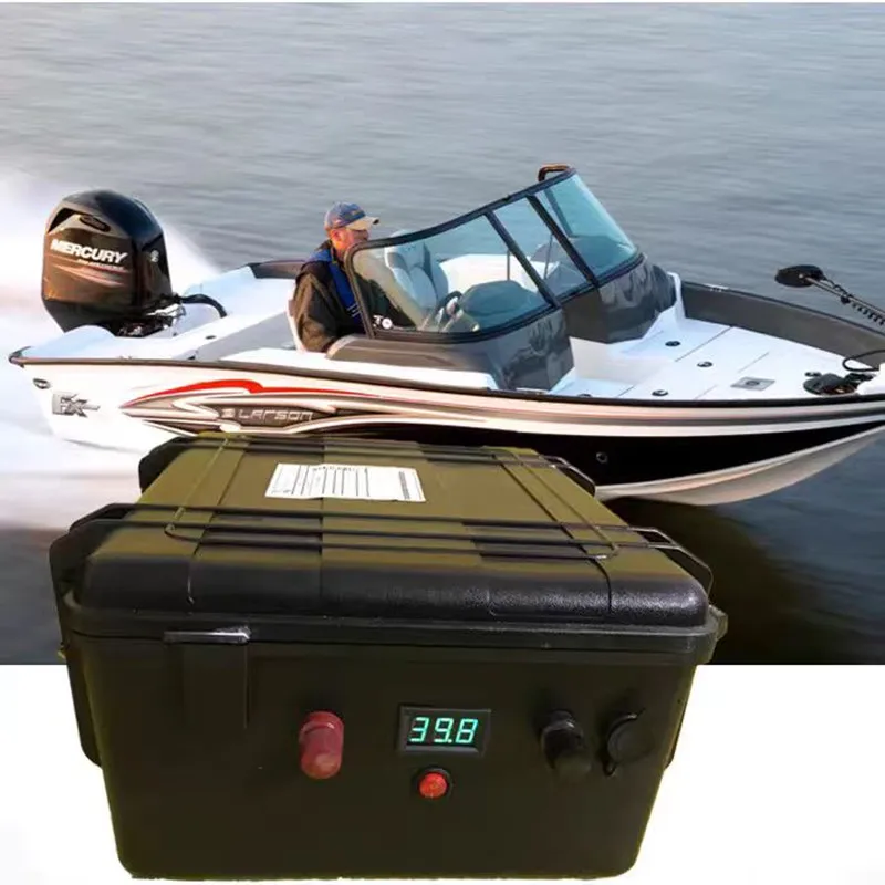 36V Lithium Battery with Bluetooth APP BMS 4000W +10A Charger for Go-Kart Bike Scooter Boat - 200Ah/150Ah/120Ah/100Ah LiFePO4 Hi