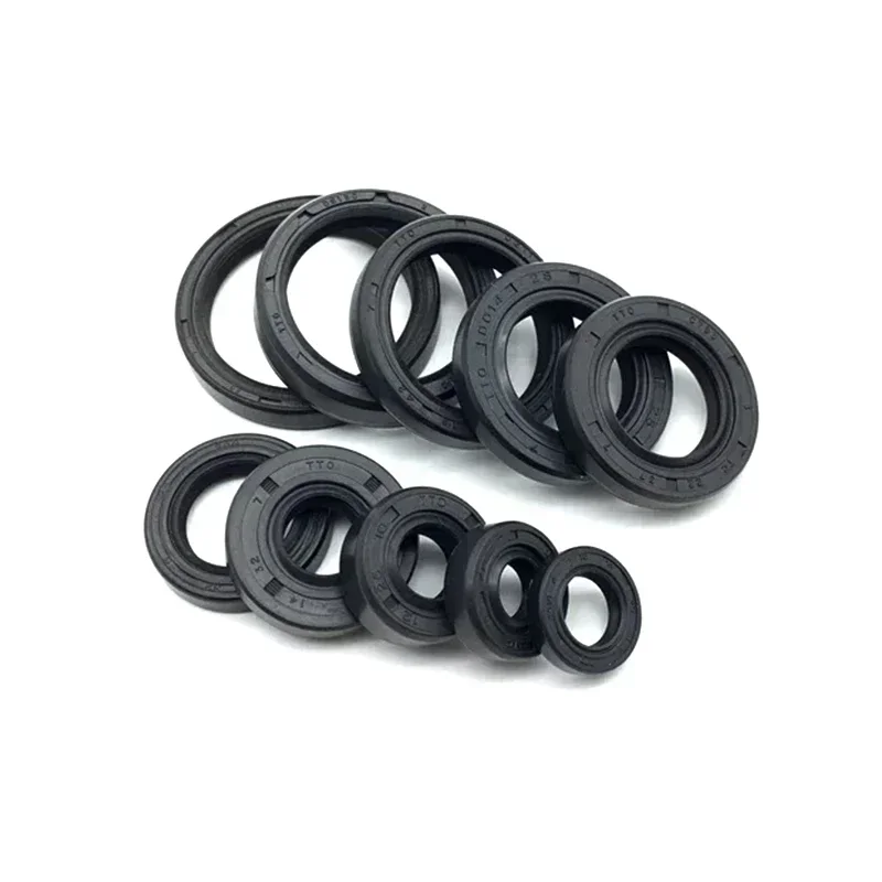 FKM Framework Oil Seal TC Fluoro Rubber Gasket Rings Cover Double Lip with Spring for Bearing Shaft,ID*OD*THK 3.5/5/6MM 1pcs/5pc