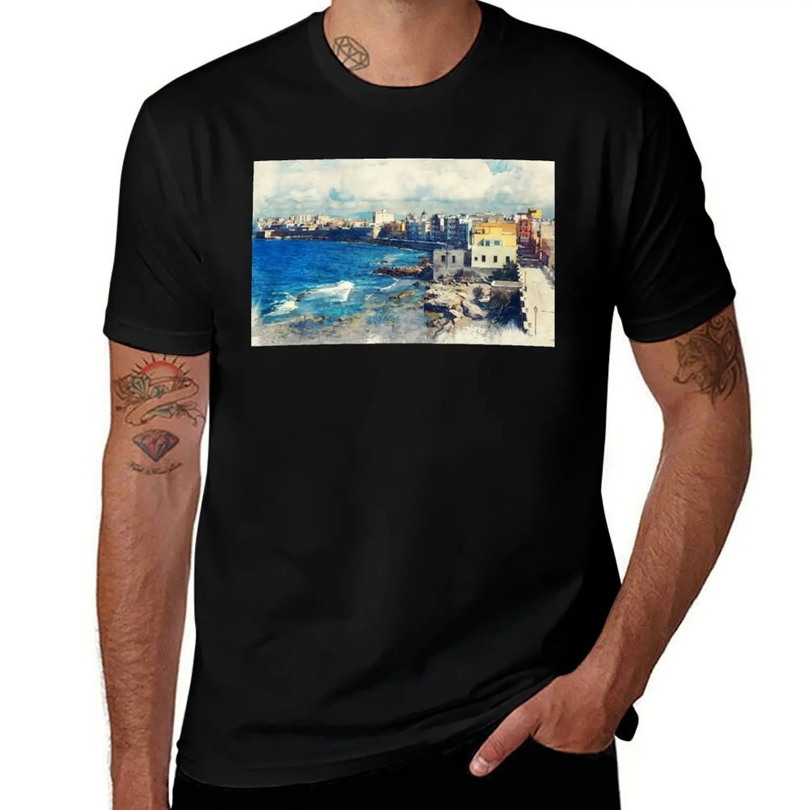 Trapani art 19 Sicily #trapani #sicily T-Shirt shirts graphic tee street wear graphic t shirt vintage shirts men graphic