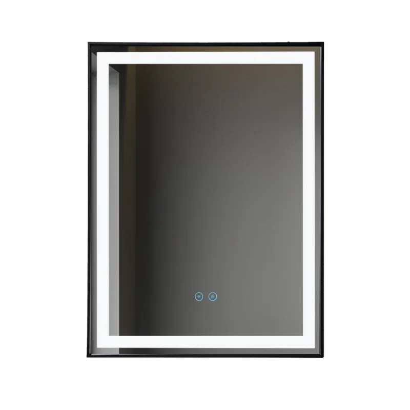 Craftsman High Quality Material Charcoal Mirror Wall Mounted with Storage Sustainable Materials No Tools Required