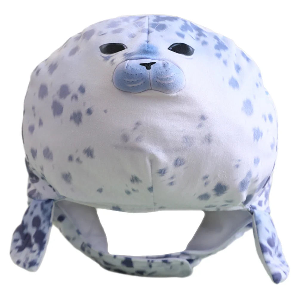 Seal Hat Adult Kids Carnival Costume Cosplay Party Photo Prop Performance Headwear Animal Cap Festival Accessory