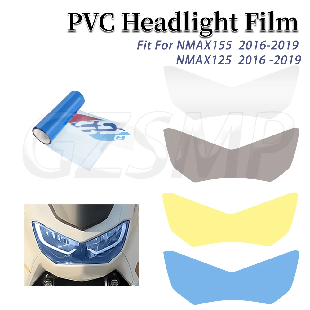 

Headlight Sticker Motorcycle Anti Scratch Transparent Protection Film Decals Fit for Yamaha NMAX 155 125 NMAX155 2016-2019