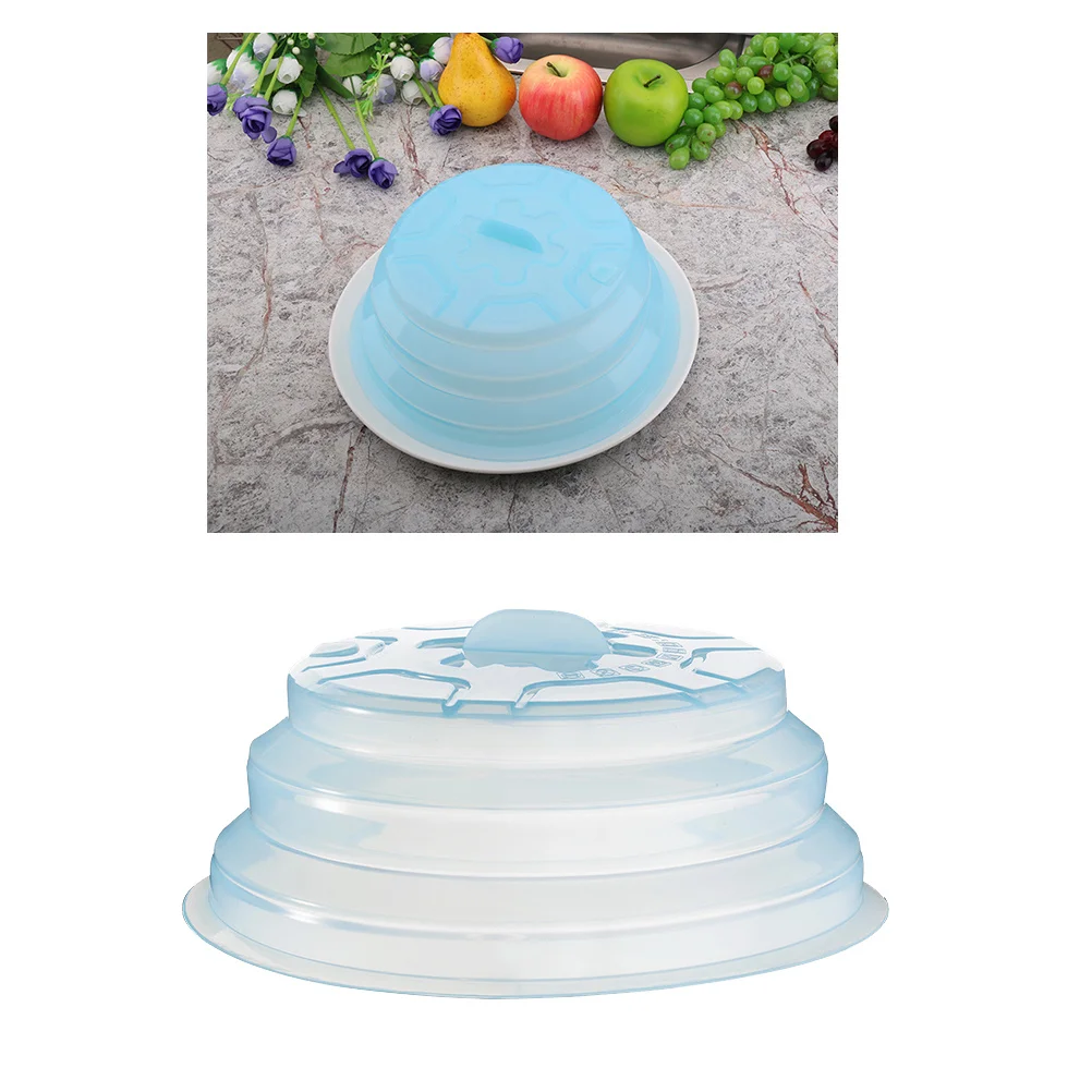

Heat Resistant Silicone Microwave Plate Cover Collapsible Lid for Pots and Bowls Leakproof Airtight Kitchen Silicone Bowl Cover