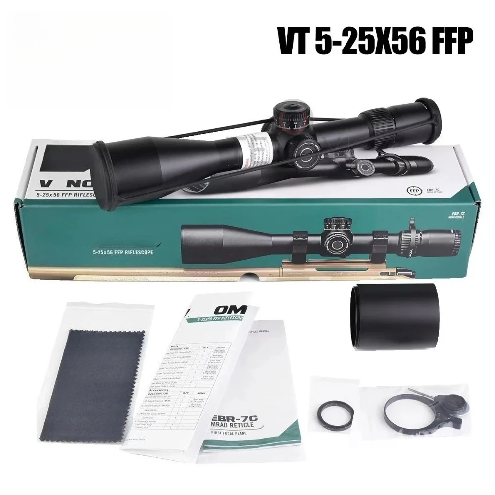 Tactical VT 5-25X56 (FPF) Scope EBR-7C (MRAD) Scale 1-6X24 1-8X24 6-24X50 Hunting Scope High-End Scope
