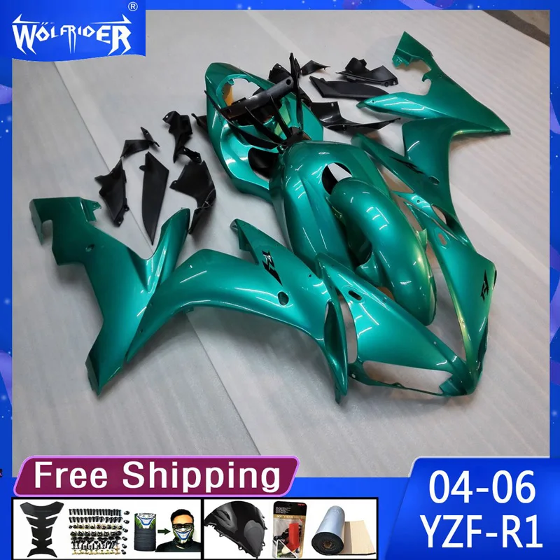 Motorcycle ABS plastic fairings for YZFR1 04-06 YZF-R1 2004 2005 2006 russet black Motorbike fairing Manufacturer Customize cove