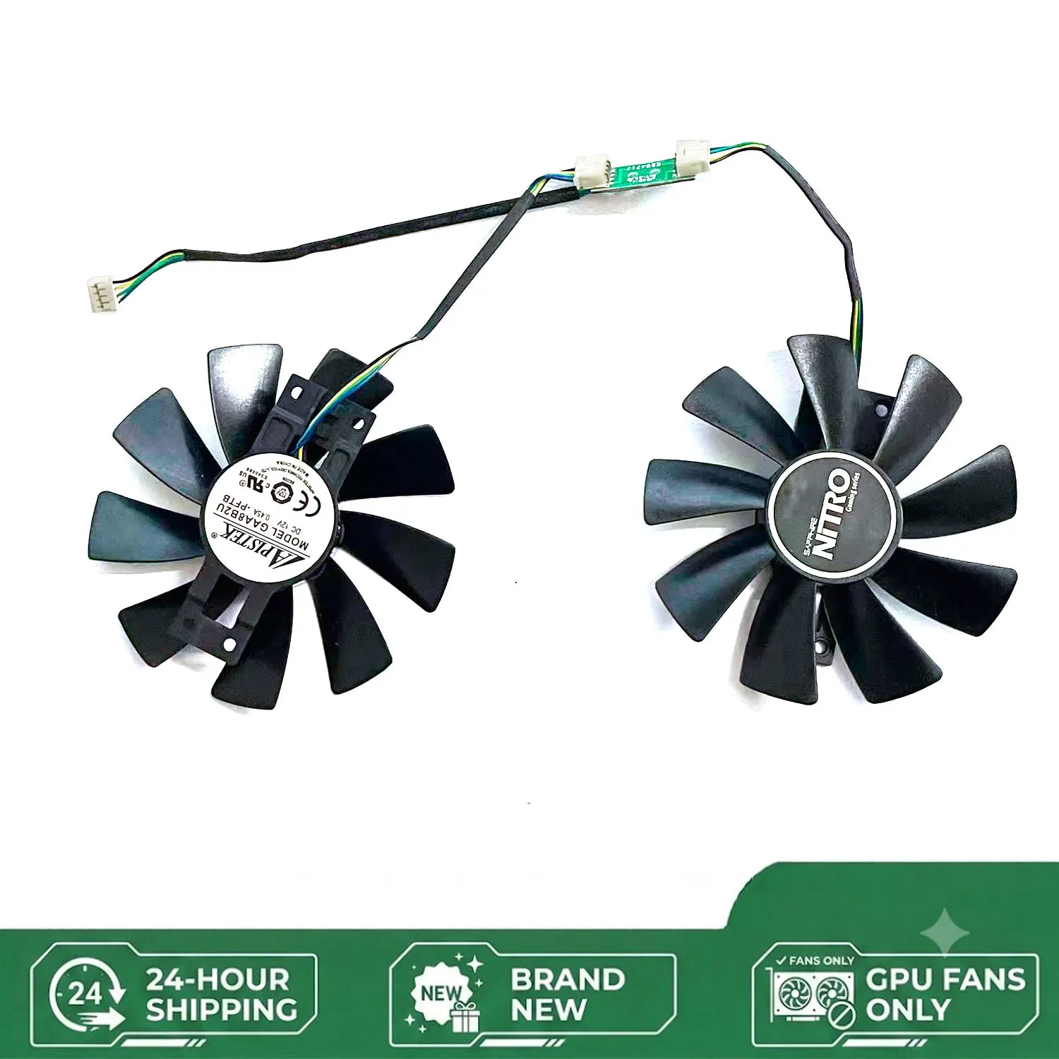 NEW Suitable for Sapphire R9 380 380X 2G/4G D5 GAA8B2U/GAA8S2U 4PIN graphics card cooling fan
