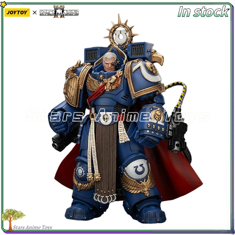 

JOYTOY Warhammer 40000 Ultramarines Marneus Calgar Chapter Master with MKX Gravis Armour and Gauntlets of Ultramar