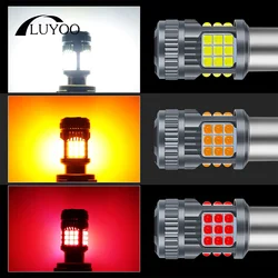 1/2Pcs 12V Led 1156 P21W BA15S Canbus Fan BAU15S PY21W T20 7440 W21W 7443 W21/5W Turn Signal Lamp Car Reverse Led Light