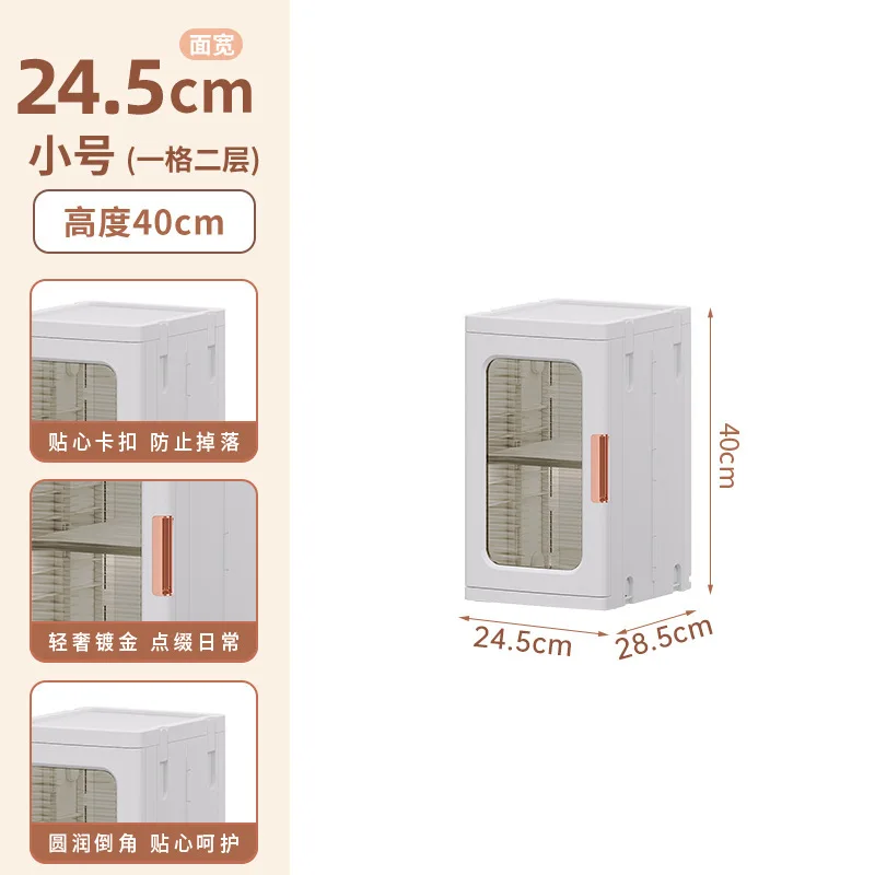 Model desainer lemari penyimpanan celah multi-lapis rak lantai mudah digunakan