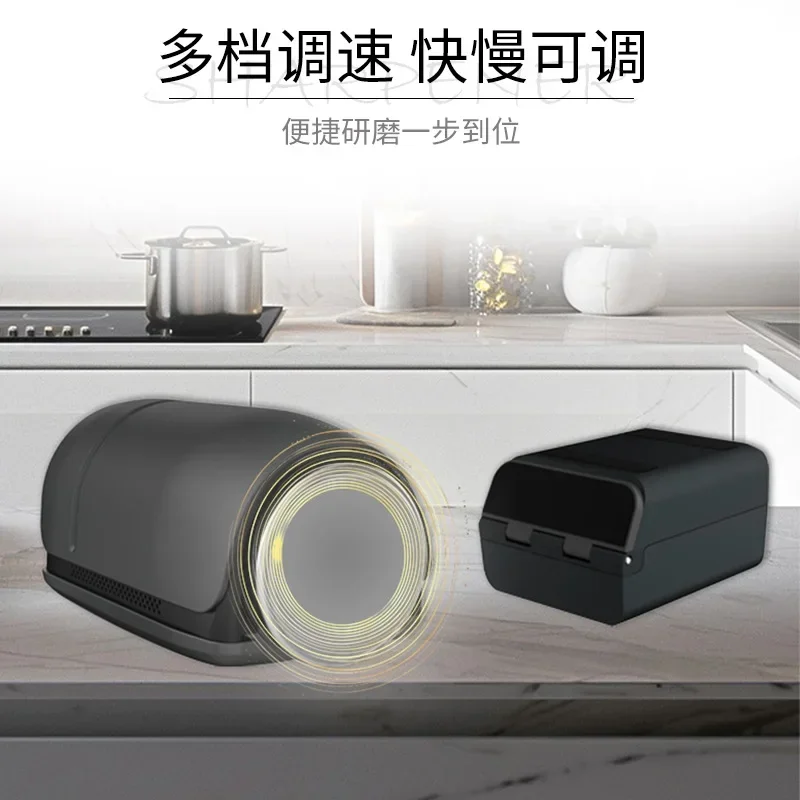 

2025 Taidea Electric Professional Magnetic Roller Grip Knife Sharpener TG2402 Rechargeable Type-C Adjustable Angle New