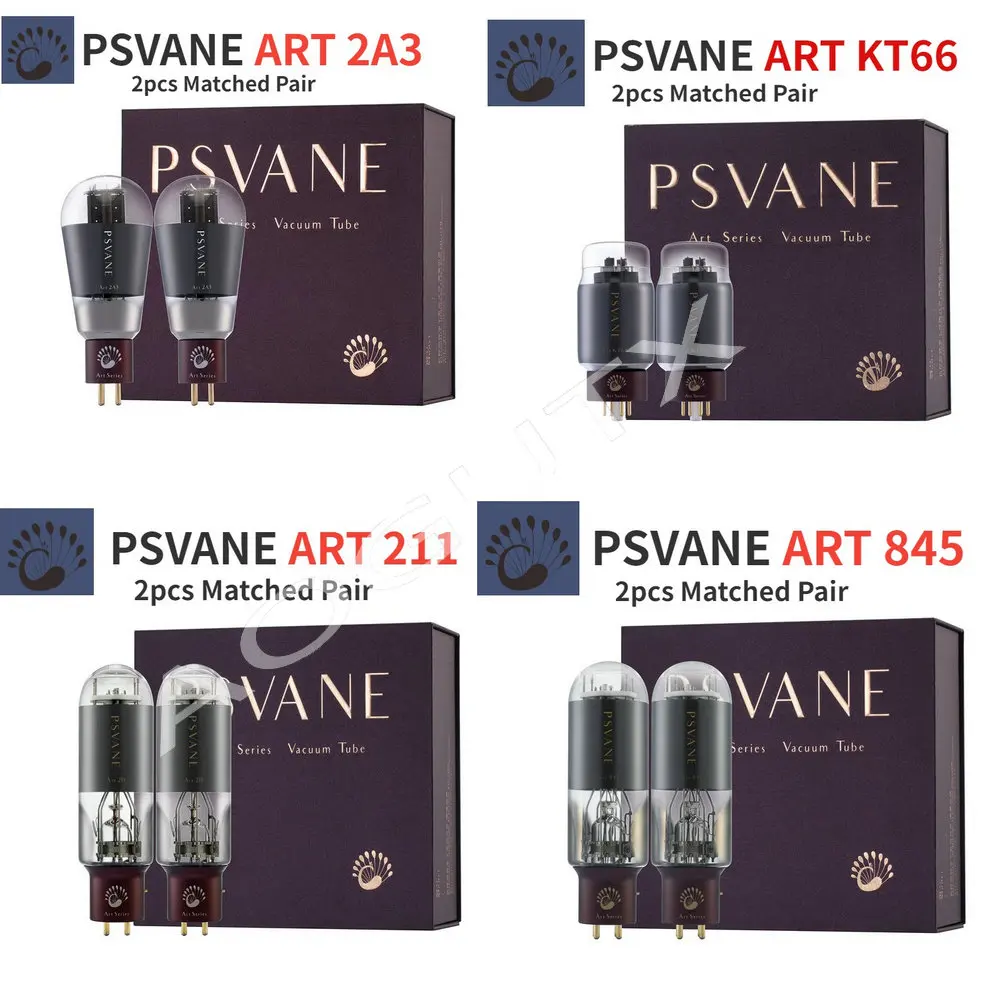 PSVANE KT66 6SN7 845 211 2A3 Art Series Electron Vacuum Tube Upgrade EL34  6550 CV181 5U4G 6N9P 274B 845T 211T Tubes Audio Valve