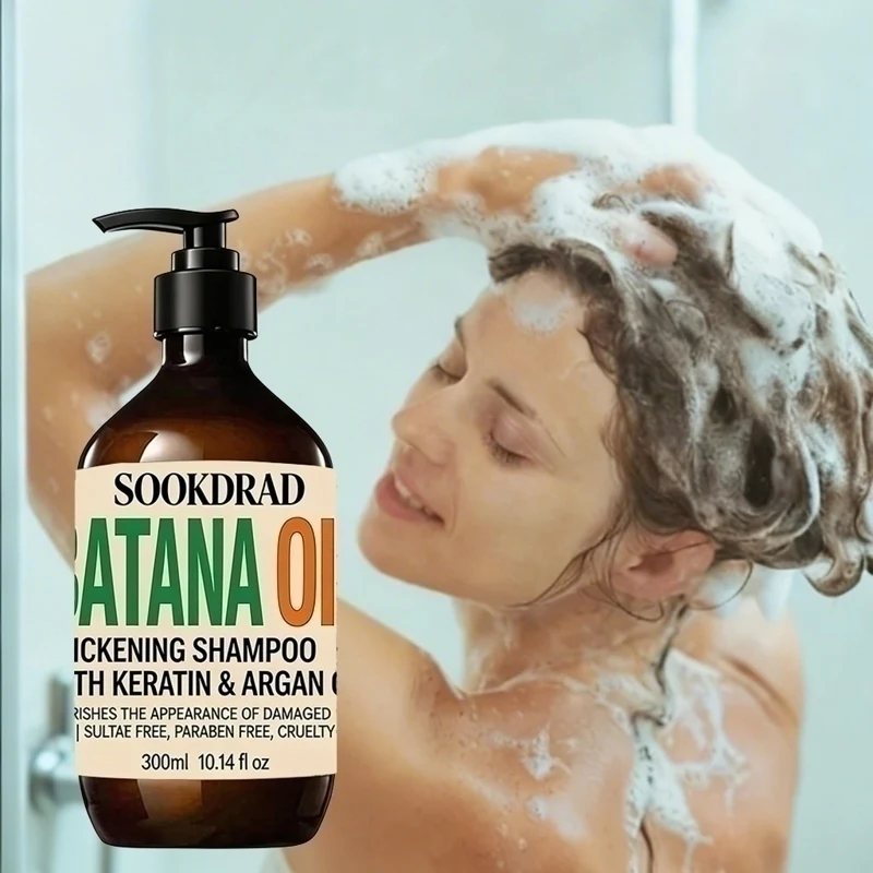Batana Oil Shampoo, Pure Argan Extract, Soften Strands, Daily Care, 10.14fl oz