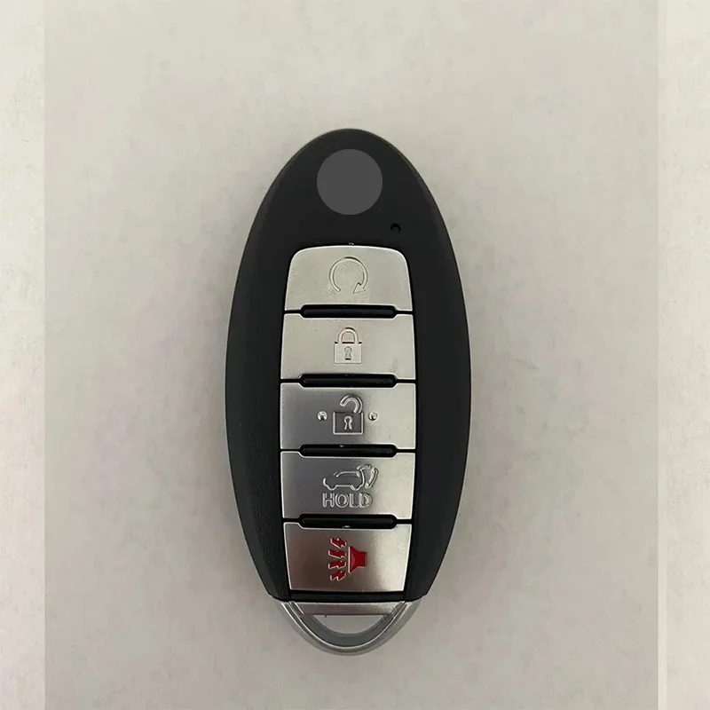 NHkey KR5TXN4 S180144507 para Nissan Rouge 2019 2020 2021 Kicks 433Mhz 4A HITAG AES NCF29A1M 285E3-6RR7A Smart 5 Button Key