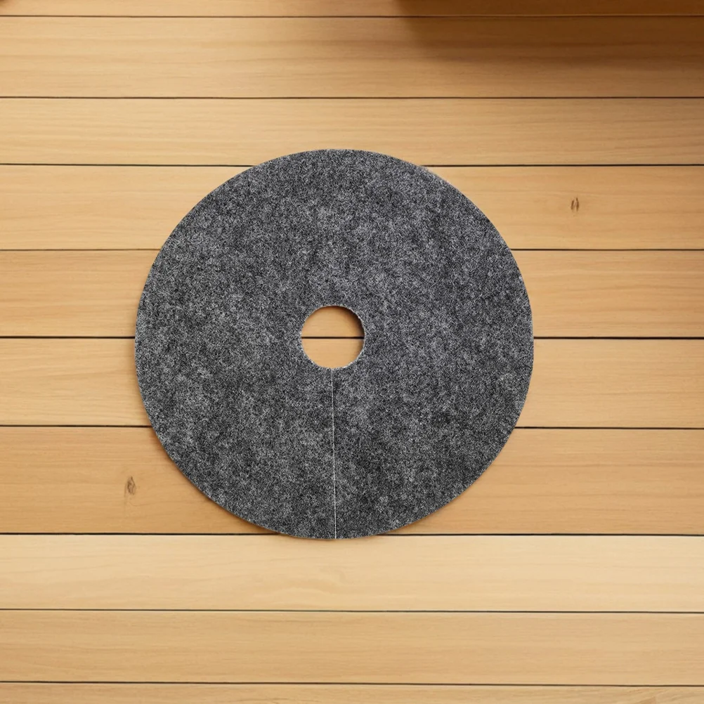 20Pcs Flower Pot Water-Absorbing Moisture Pad 25Cm Round Nonwoven Barrier Mat for Tree Root Protection Breathable